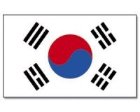 Südkorea Stockflagge 30*45 cm