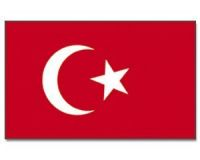 Türkei Stockflagge 30*45 cm