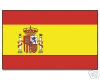 Spanien Stockflagge 30*45 cm