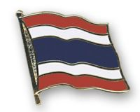 Thailand  Flaggenpin ca. 20 mm