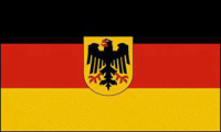 Deutschland mit Adler Flagge 60 * 90 cm