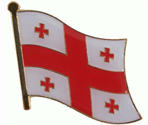 Georgien Flaggenpin