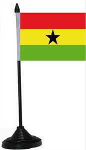 Tischflagge Ghana