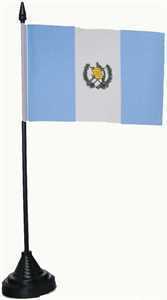 Tischflagge Guatemala