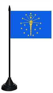 Tischflagge Indiana