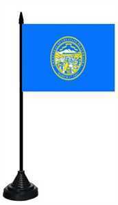 Tischflagge Nebraska