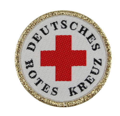 Deutsches Rotes Kreuz Patch goldener Rand