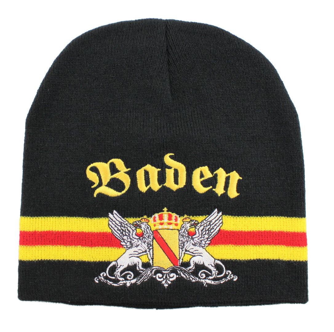 Baden Strickmütze mit Wappen