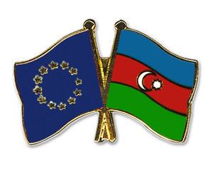 Freundschaftspin Europa - Aserbaidschan