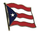 Puerto Rico   Flaggenpin ca. 20 mm