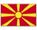 Mazedonien Stockflagge 30*45 cm