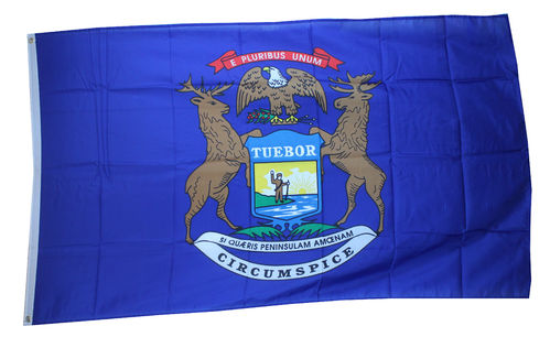 Michigan  Flagge 90*150 cm