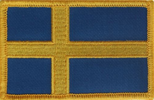 Schweden Flaggenaufnäher