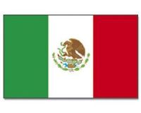Mexiko Stockflagge 30*45 cm
