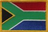 Südafrika Flaggenaufnäher