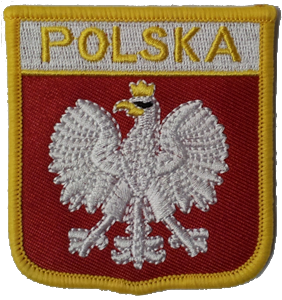 Polen Polska Wappenaufnäher