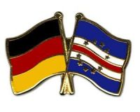 Deutschland - Kap Verde  Freundschaftspin ca. 22 mm