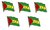 Sao Tome und Principe   Flaggenpin ca. 20 mm