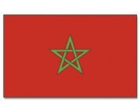 Marokko Stockflagge 30*45 cm