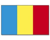 Rumänien Stockflagge 30*45 cm