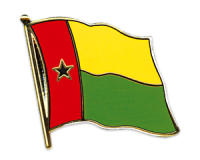 Guinea-Bissau  Flaggenpin ca. 20 mm