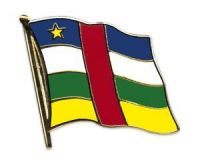 Zentralafrikanische Republik  Flaggenpin ca. 20 mm
