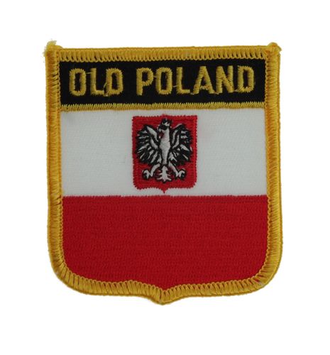 Polen mit Adler  Wappenaufnäher