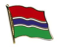 Gambia  Flaggenpin ca. 20 mm