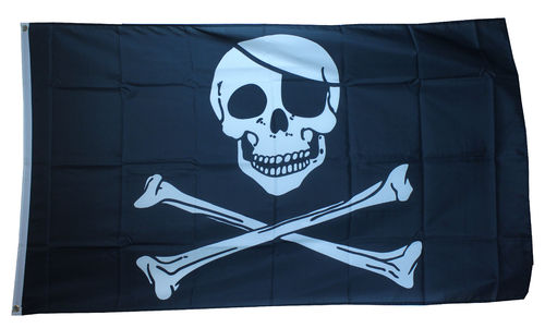 Pirat mit Knochen Flagge 90*150 cm