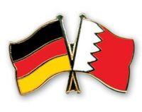 Deutschland - Bahrain  Freundschaftspin ca. 22 mm