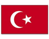 Türkei Stockflagge 30*45 cm