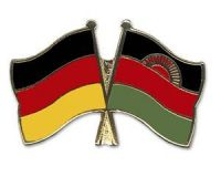 Deutschland - Malawi  Freundschaftspin ca. 22 mm