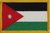 Jordanien Flaggenaufnäher