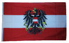 Österreich mit Adler Flagge 90*150 cm