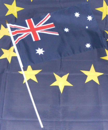 Australien Stockflagge 30*45 cm