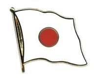Japan  Flaggenpin ca. 20 mm