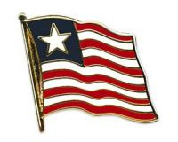 Liberia  Flaggenpin ca. 20 mm
