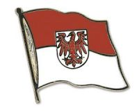 Brandenburg  Flaggenpin ca. 20 mm