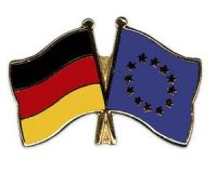 Deutschland - Europa  Freundschaftspin ca. 22 mm