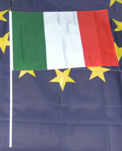 Italien Stockflagge 30*45 cm