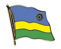 Ruanda  Flaggenpin ca. 20 mm