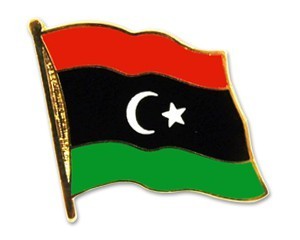 Libyen Flaggenpin ca. 20 mm