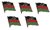 Malawi Flaggenpin ca. 20 mm