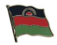 Malawi Flaggenpin ca. 20 mm