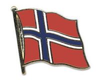 Norwegen  Flaggenpin ca. 20 mm