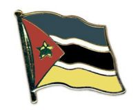 Mosambik Flaggenpin ca. 20 mm