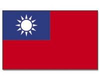 Taiwan Stockflagge 30*45 cm