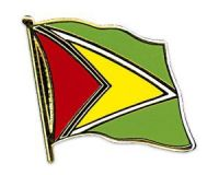 Guyana  Flaggenpin ca. 20 mm