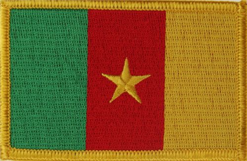 Kamerun Flaggenaufnäher