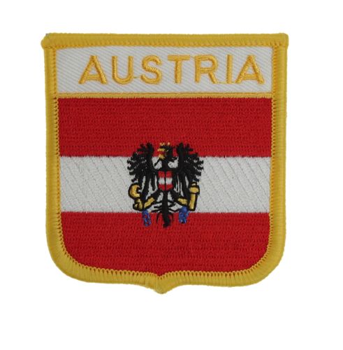 Österreich mit Adler  Wappenaufnäher